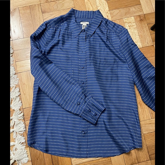 J Crew Polka Dot Blouse - Picture 3 of 7